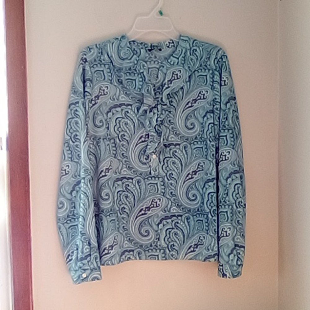 3 for $5* Talbots Paisley Design Blouse Top Sz. PL